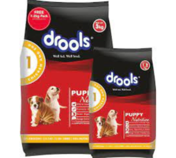 Drools Chicken & Egg Adult Dog Dry Food – Free 1.2 kg