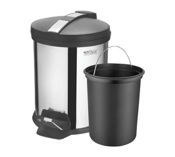 Mintage SS pedal bin 5 litre