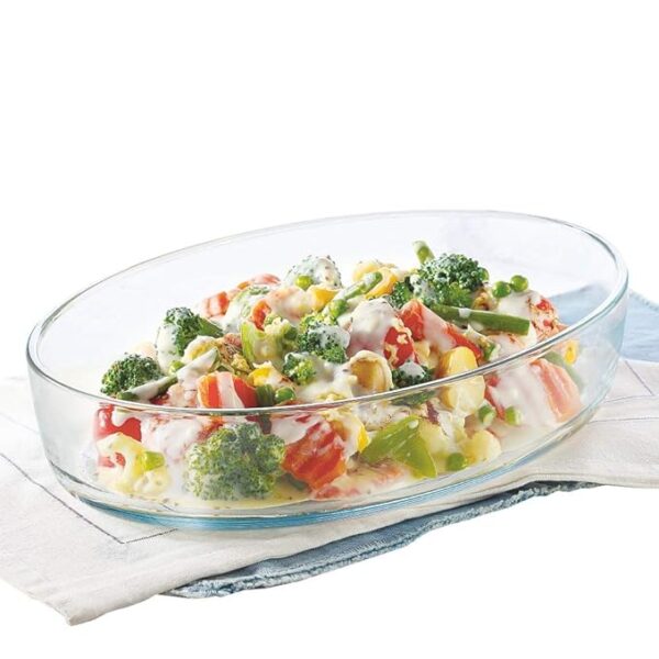 Borosil oval baking dish 700 ml of 1 - Image 2