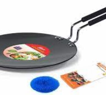 Orange hard anodized chapati tawa 250 mm