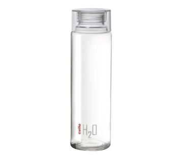 Cello H2O glass bottle