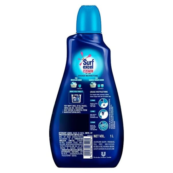 Surf excel matic liquid 1 ltr - Image 6