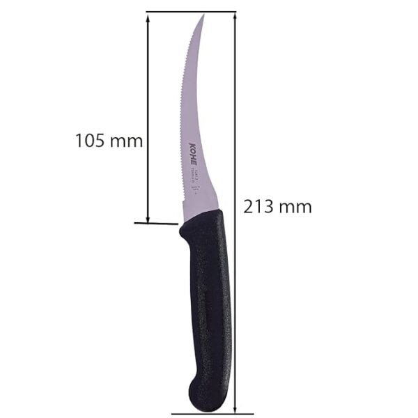 Kangaro utility knife serrated (tomato)