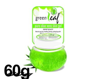 Green leaf aloevera cucumber gel