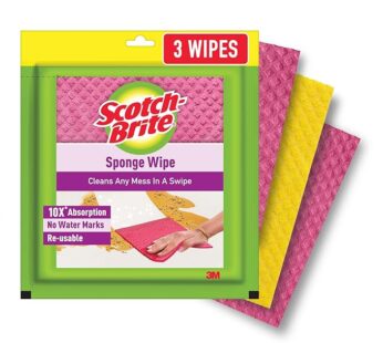 Scotch brite sponge wipes