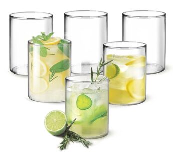 Treo borosilicate glass set (set of 6)