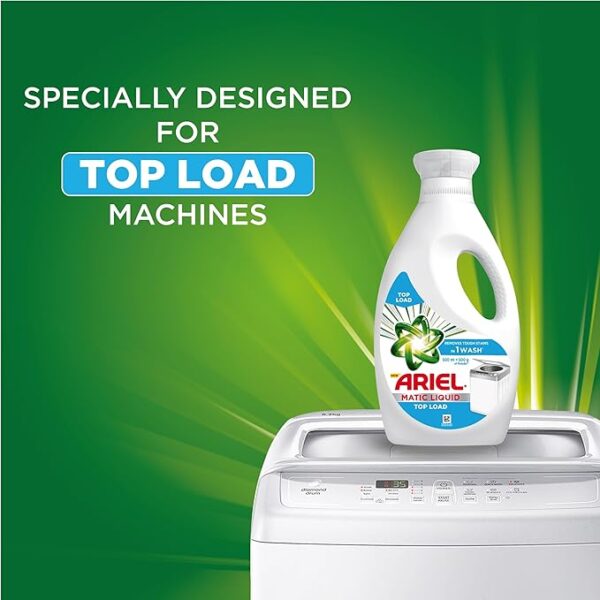 Ariel top load matic liquid detergent 500 ml - Image 4
