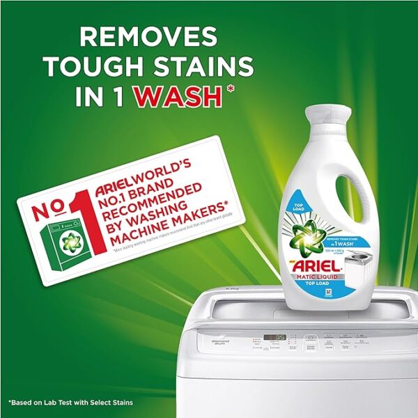 Ariel top load matic liquid detergent 500 ml - Image 5