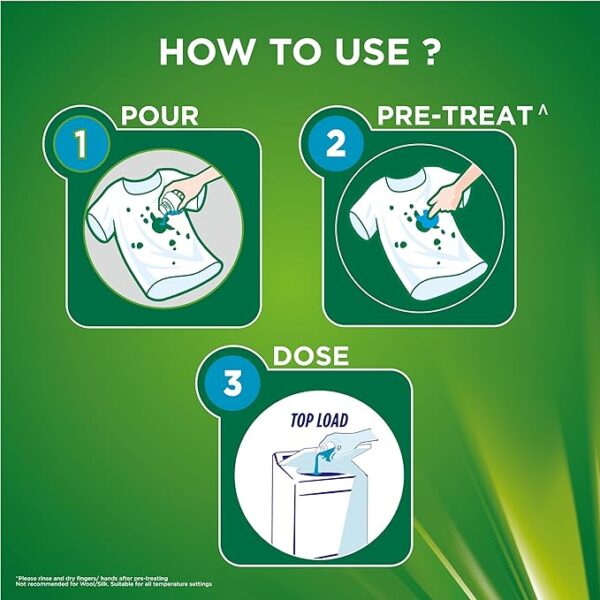 Ariel top load matic liquid detergent 500 ml - Image 3