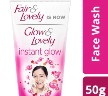 Glow and lovely face wash