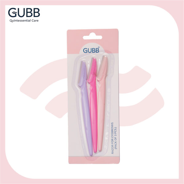 Gubb eyebrow razor (pack of 3) - Image 6