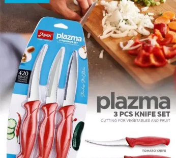 Apex plazma 3 pc knife set