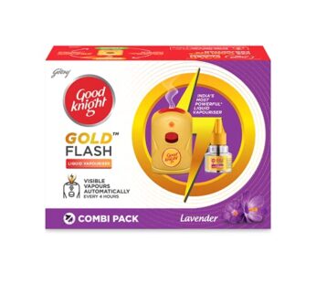 Good Knight Gold Flash Lavender Machine + Refill Liquid, Liquid, 45 Ml,