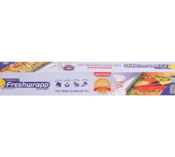 Freshwrapp Hindalco Aluminium Foil 9 Meters, 11microns | Food Packing , Wrapping, Storing and Serving Pack of 1