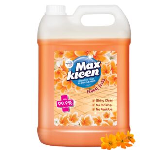 Maxkleen Wipro Floral Bliss Disinfectant Floor Cleaner|99.9% Germ Protection With Deep Cleaning Technology|Safe For Kids & Pets|5L