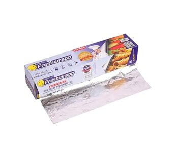 Freshwrapp Hindalco Aluminium Foil 72 Meters, 11microns | Food Packing , Wrapping, Storing and Serving