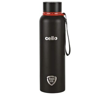 Cello Kent Thermosteel Flask with DTP Coating, 900ml, 500ml| 24 Hours Hot and Cold Stainless Steel Bottle | Flask for tea coffee | Ideal for Office, Gym, Home, Kitchen, Hiking, Travel Bottle