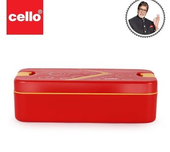 Cello Food Mate Snap Lock Plastic Lunch Box, 713ml