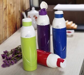 Cello Puro Classic | Plastic Water Bottle | Insulated Water Bottle | Assorted