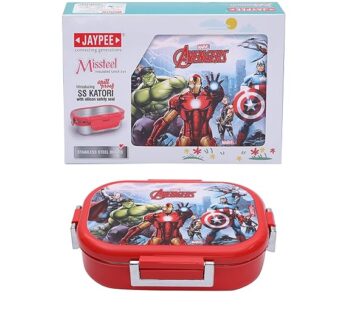 JAYPEE Stainless Steel Insulated Lunch Box Missteel , 500 ml, Suitable for School, Offices and picnics,