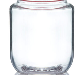 Yera Glassware Aahaar Glass Storage Jar With Cap