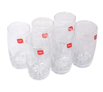 Treo Lyon Tumbler Set, Set of 6, Transparent