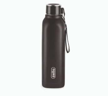 cello Puro Steel-X ROYCE Inner Steel Outer Plastic with PU Insulation Bottle