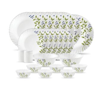 La Opala, Novo Collection, Opal Glass Dinner Set 23 pcs