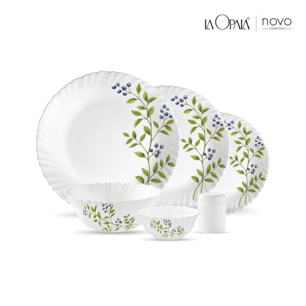 La Opala, Novo Collection, Opal Glass Dinner Set 23 pcs - Image 4