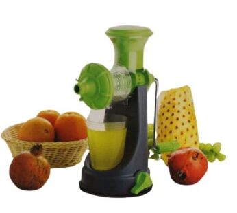 APEX Fruit & Vegetable Steel Handle Juicer || Vacuum Locking System Shake || Smoothies Travel Juicer for All Fruits || Juice Maker Machine || Multicolor (GREEN)