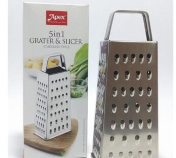 Apex 5 in 1 Grater and Slicer Stainless Steel