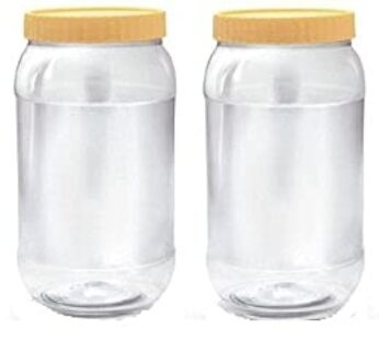 Sunpet Plastic Jar – 2000 ml, 4 Pieces