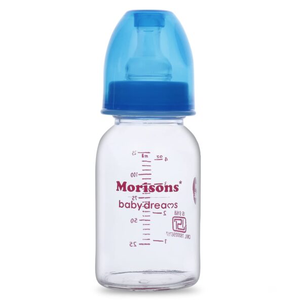 Morison Baby Dreams Glass Feeding Bottle - 125 ml - Image 2