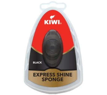 Kiwi Express Shine Sponge – Black, 1 Pc