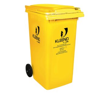 Cello Wheel Garbage Waste Dustbin 240 LTR – Yellow