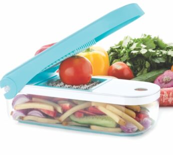 GANESH Vegetable Dicer, 7 in 1, Blue