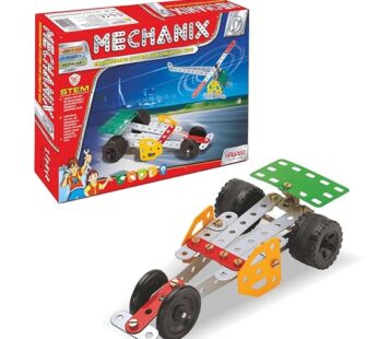 Mechanix-0 DIY STEM Toy, Building Construction Set for Boys and Girls Age 8+