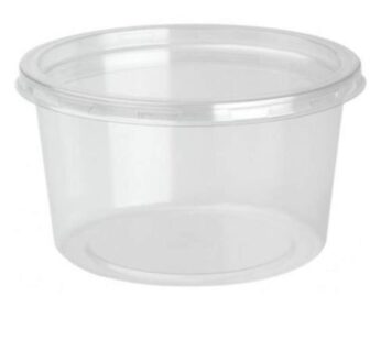 SD Plastic Transparent Takeout Food Containers Food Storage Containers With Lids Freezer Safe | Meal Prep | Microwavable Dishwasher | Leakproof | Bpa Free (500Ml(10Pcs))