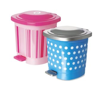 SONAL SMALL PRINTED DUSTBIN |1 SINGLE PEICE | SMALL 3 SIZES AVAILABLE