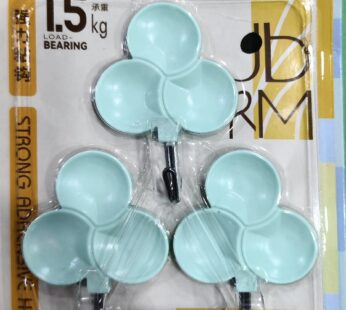 STICKY HOOKS 3PC SET | ADHESIVE WALL HOOKS