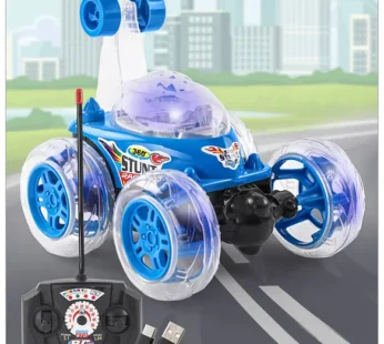 360 STUNT CAR REACHARGEABLE WITH LIGHT AND MUSIC WITH BIG BATTERY 800MAH