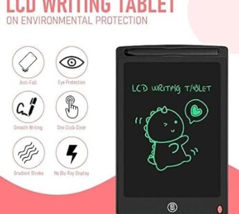 LCD Writing Tablet for Kids 8.5 Inch | Reusable Slate Pad for Boys & Girls | Drawing, Doodle & Study Tab for Age 2-10 Years | Screen-Free Toys for Learning & Fun Activities