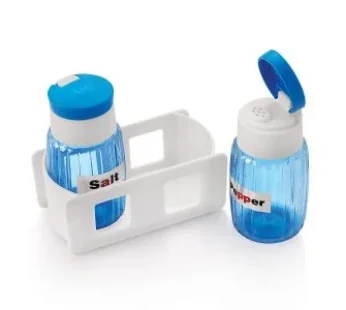 LIZA CHILLY FLAKES SALT & PAPER PLATIC WITH STAND