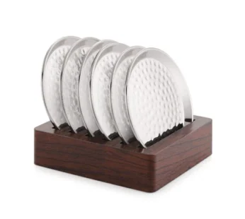 LIZA EELVA TEA COASTER WITH STEEL