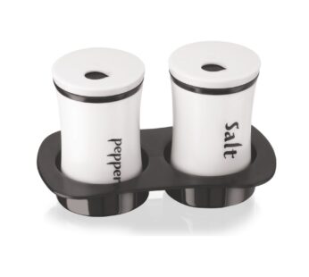 SONAL SPRINKLE SALT & PEPPER JAR WITH TRAY