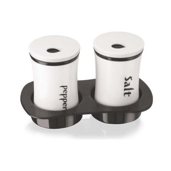 SONAL SPRINKLE SALT & PEPPER JAR WITH TRAY